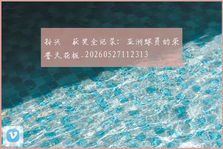 孙兴慜获奖全记录：亚洲球员的荣誉天花板_20260527112313
